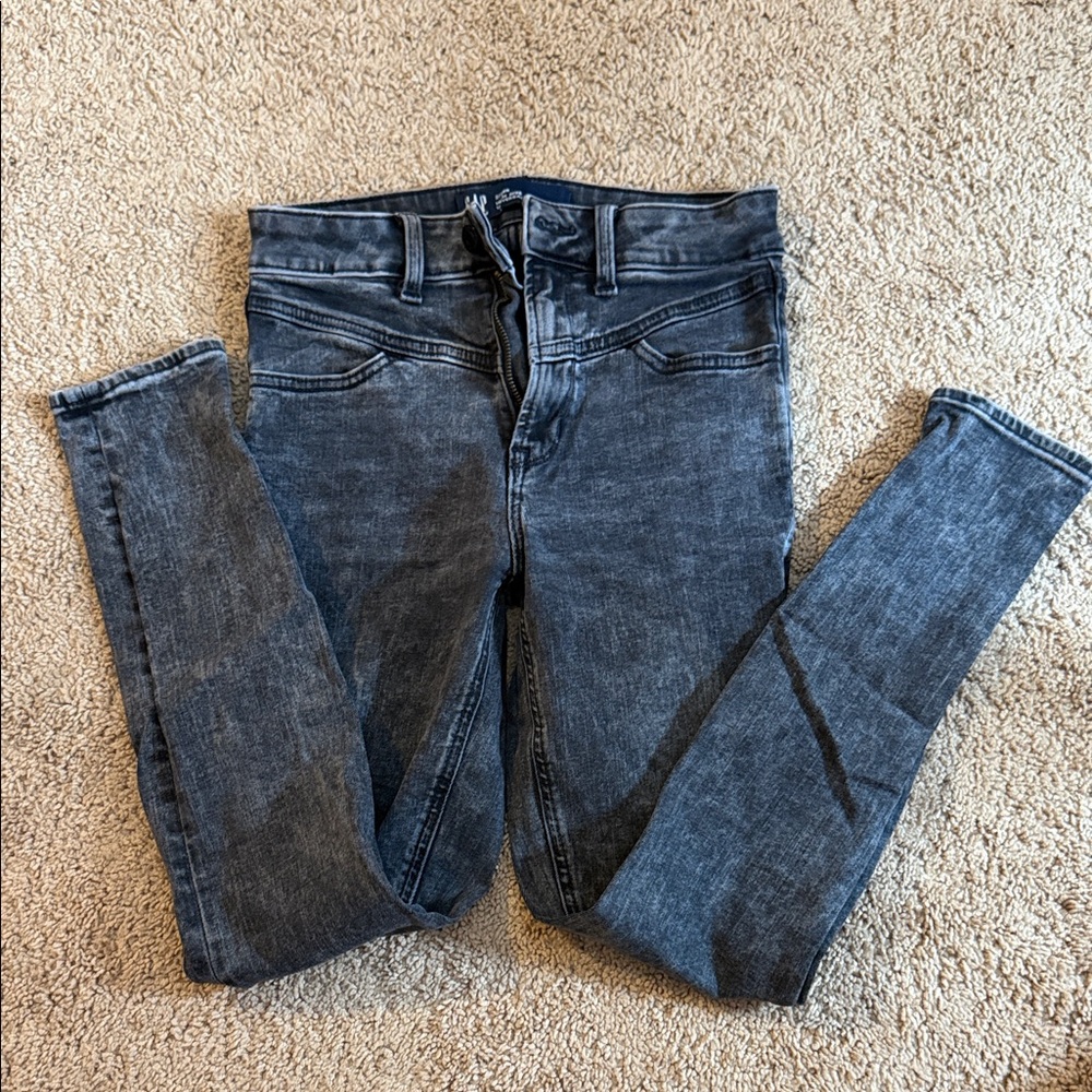 GAP Dark Gray Women's Skinny Jeans
